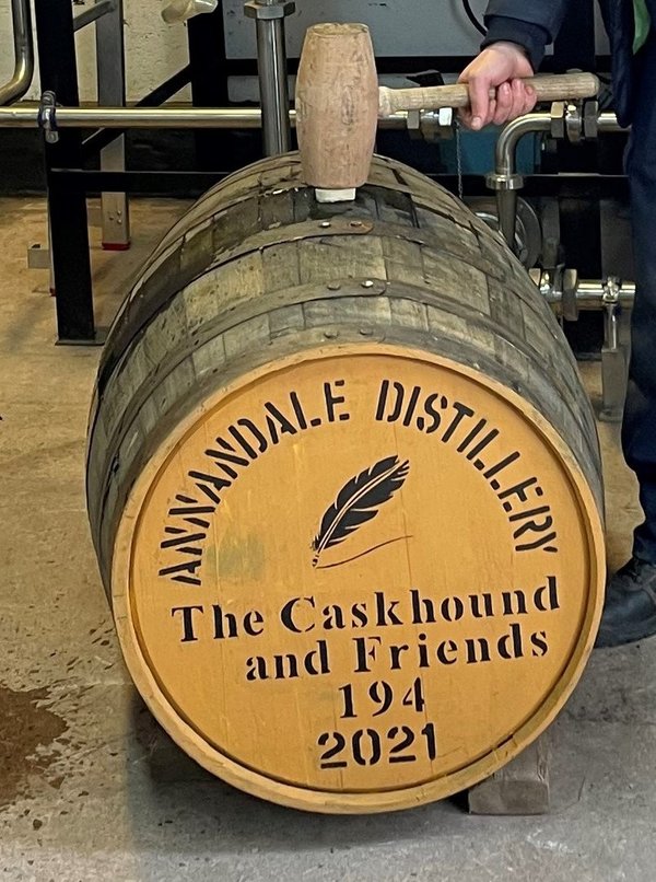 Fassanteil Annandale Distillery (peated + unpeated) - Abfüllung 2031 - 1st-Fill-Bourbon