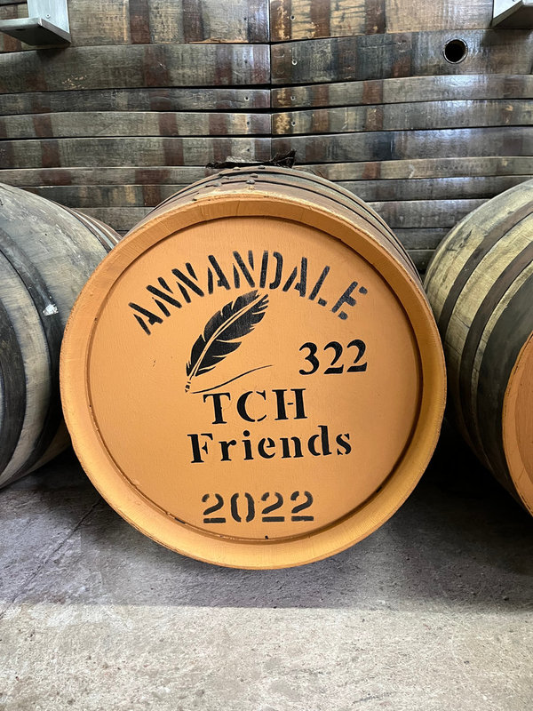 Fassteilung - The Great Sherry Cask Xperience - Annandale Distillery 2022