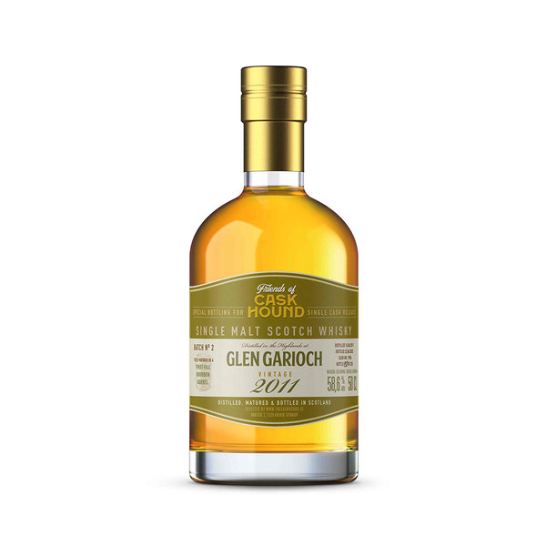 Glen Garioch 2011 - 11yo - 1st Fill Bourbon - 58,6%Vol - 0,5l - Single Malt Scotch Whisky