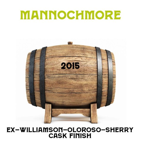 Fassanteil Mannochmore 2015 - 2nd Fill Ex-Williamson Oloroso Sherry bis 2027