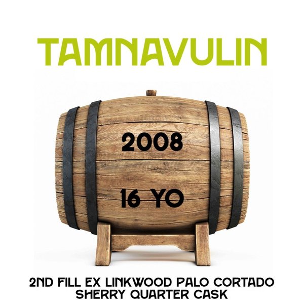 Tamnavulin 02.2008 - 16yo - 0,5l - ca. 50% - 2nd Fill Palo Cortado Quarter Cask - FoC - Lfg. 04/2024