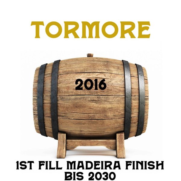 Fassanteil Tormore 2016 - 1st Fill Madeira Cask Finish - bis 2030 (14yo)
