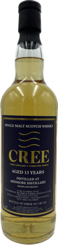 13yo Ardmore Single Malt Scotch Whisky, Ex- Laphroaig Barrel 709348/2009, 51.9% vol